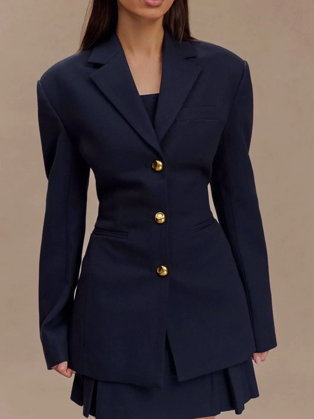 Meshki Bellamy Navy Blazer